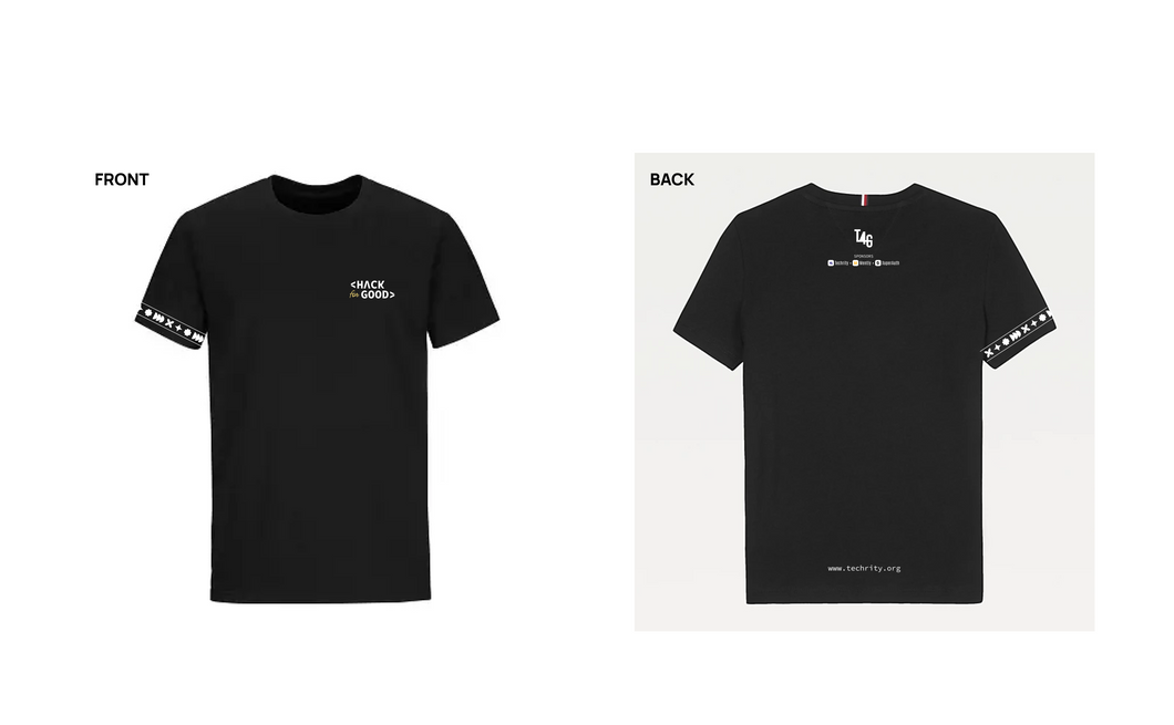 Hack for Good Tee (Lined hand)